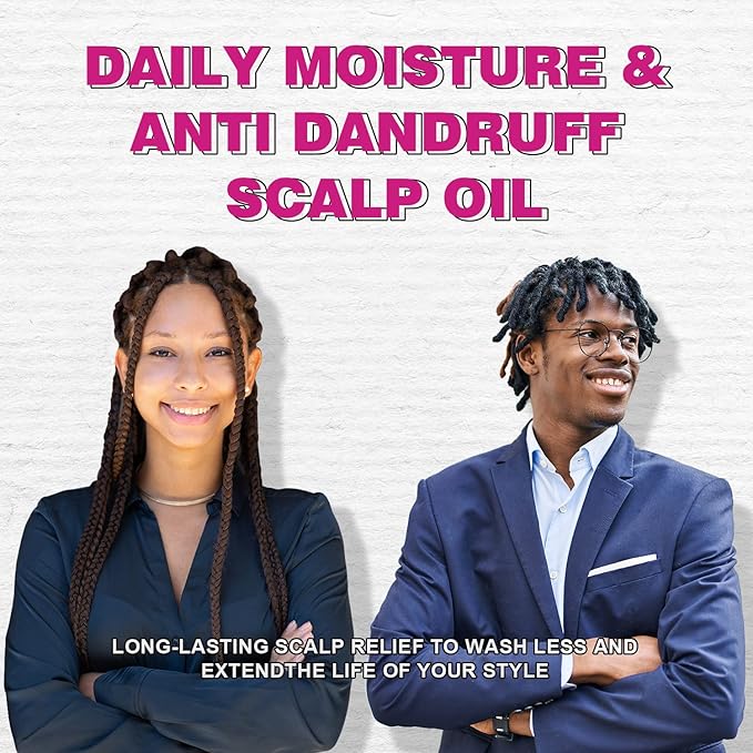 immetee Scalp hair oil, scalp treatment for dry itchy scalp, Scalp Care Anti-Itch for Natural and Curly Hair, 190Ml/6.42Fl Oz