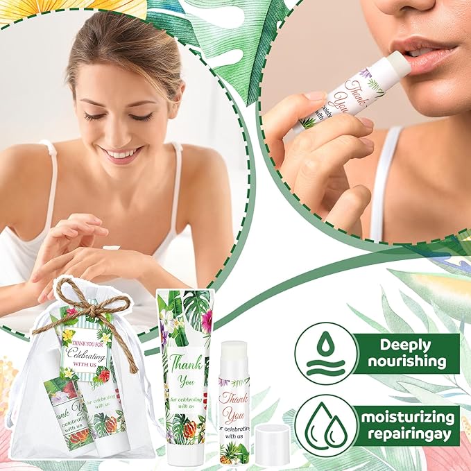 200 Pcs Baby Shower Wedding Party Tag(Tropical)