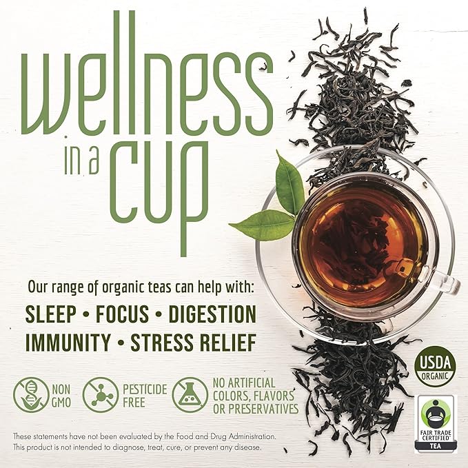 Davidson's Organics, Tulsi Rooibos Chai, Loose Leaf Tea, 16-Ounce Bag