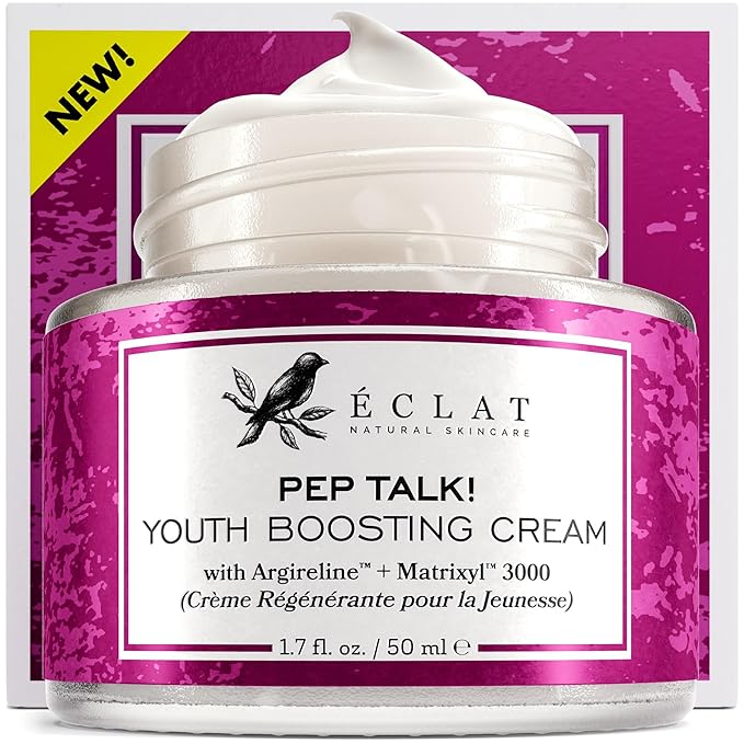 Eclat Skincare Anti Aging Face Cream - Hydrating Face Moisturizer with Collagen Peptides, Hyaluronic Acid, & Vitamins C+E - Improves Fine Lines and Wrinkles - Daily Facial Moisturizer 50 ml