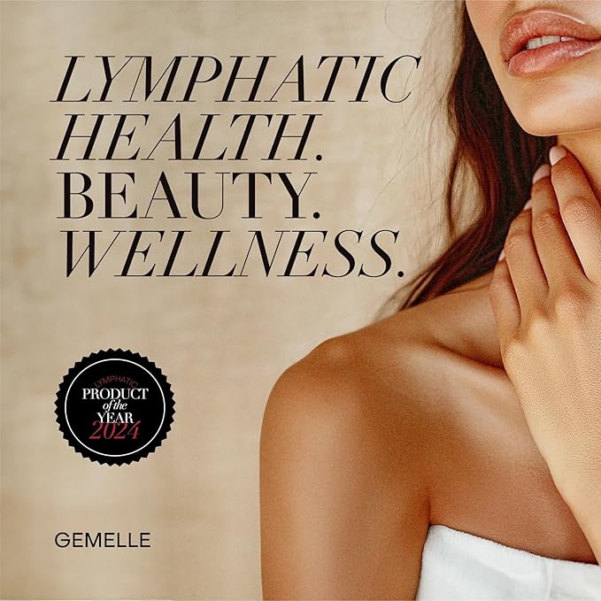 GEMELLE Lymphatic Breast Massage Oil | 2024 Product of The Year | Honeybush & Helichrysum | Paraben-Free, Clean Beauty, Luxury Natural Skin Care, 15ml