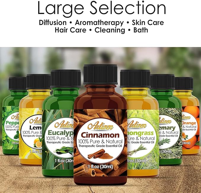 Artizen Calming Aromatherapy Essential Oil Blend, Pure & Undiluted - 1 Fl Oz