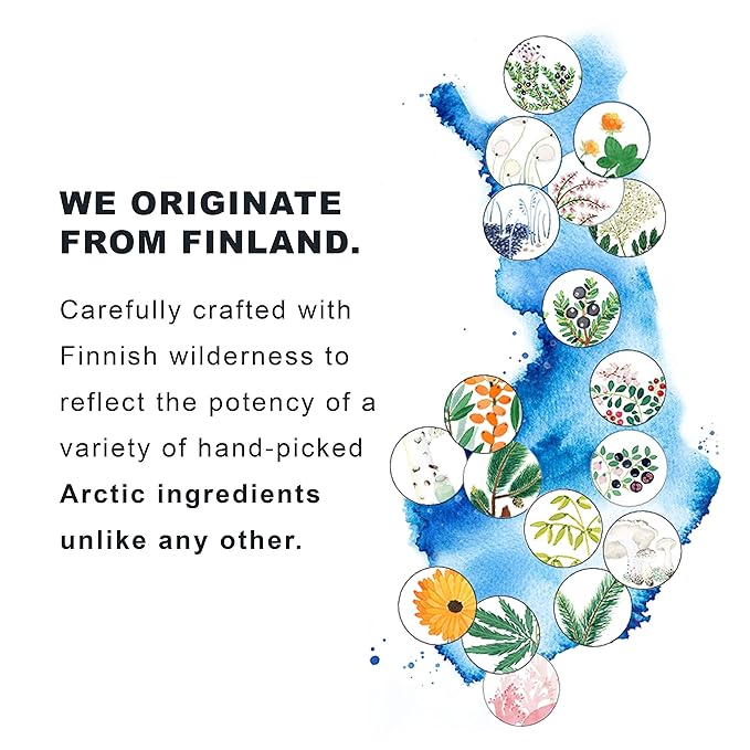 Lumene Invisible Illumination Instant Beauty Glow Serum - Sheer-Coverage Face Makeup + Brightening Serum - Infused with Nordic Algae and Vitamin E for Instant Radiance - Universal Deep (30ml)