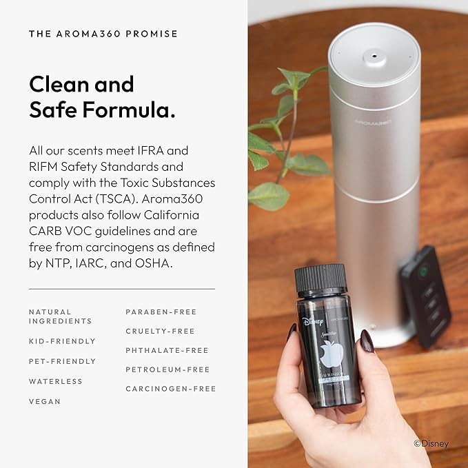 Aroma360 | Disney | I’m Wishing Pro- Pod Fragrance Oil Blend | Princess Snow White | Luxury Essential Oil Diffuser | Aromatherapy Scent Diffuser Oil | Orange, Aldehydes & Jasmine 1.7 fl oz, 50mL