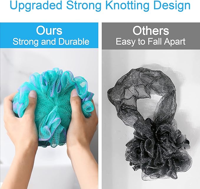 Amazerbath loofah sponge 60g/piece, exfoliating