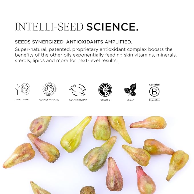 Intelligent Nutrients Seed Synergy Hydra-Lotion, Daily Moisturizer for All Skin Types, Instant Glow and Hydration, Vegan, 1.7 Oz