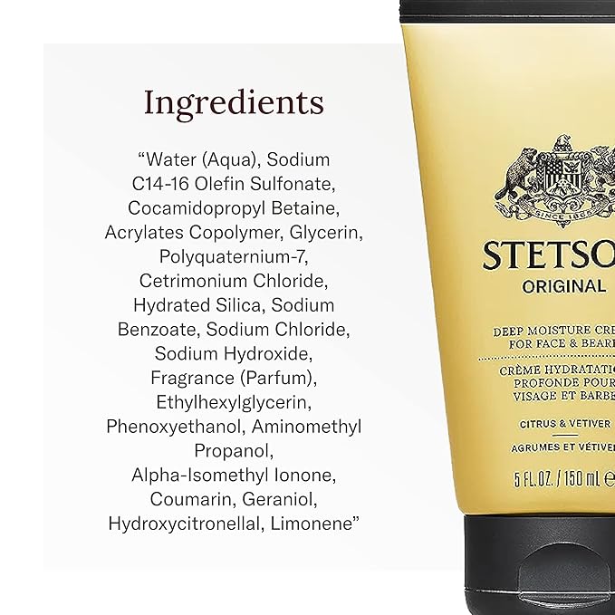 Stetson Original - Deep Clean Face & Beard Wash - 3 Pack