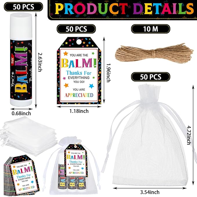 Dunzy 50 Sets Inspirational Gifts Lip