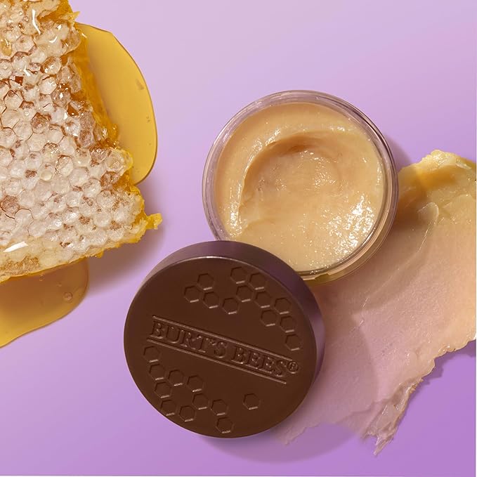 Burt's Bees Original Overnight Intensive Lip Treatment, Mothers Day Gifts, Moisturizing, Restorative, Reduces Fine Lines, Vitamin E, Ceramides Oils, Natural Origin Lip Care, 0.25 Oz.