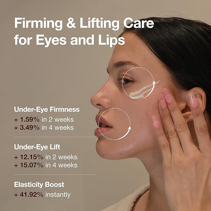 KREME I – Organic Korean Eye Cream, Anti-Aging Treatment for Dark Circles & Fine Lines, Skin Elasticity, Non-Toxic Korean Face Moisturizer, Paraben-Free Skincare (0.7 fl oz / 20g)