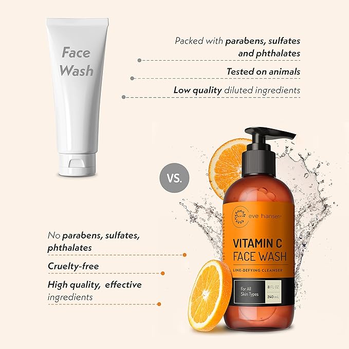 Eve Hansen Vitamin C Night Cream and Face Wash