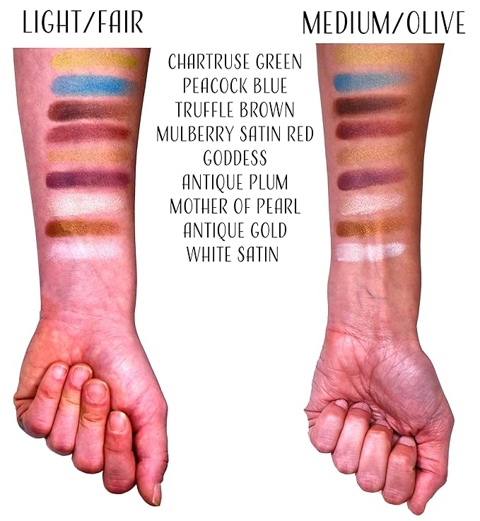 Chartreuse Bright Neon Yellow Green Shimmer Pressed Powder Single Vegan Eyeshadow; Talc, Paraben & Cruelty Free