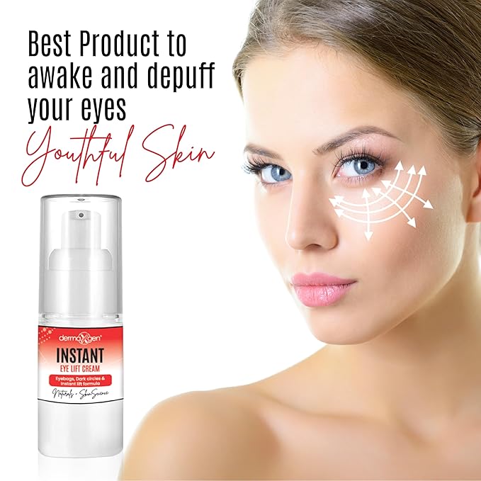 Rapid Reduction Eye Cream - Eye Cream Anti Aging Treatment for Dark Circles - Instant Under Eye Cream - Advanced Peptide Skin Tightening Formula - Instantly Removes Puffiness Wrinkles 20ml