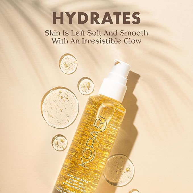 Kopari Jumbo Body Butter and Golden Aura Body Oil Bundle