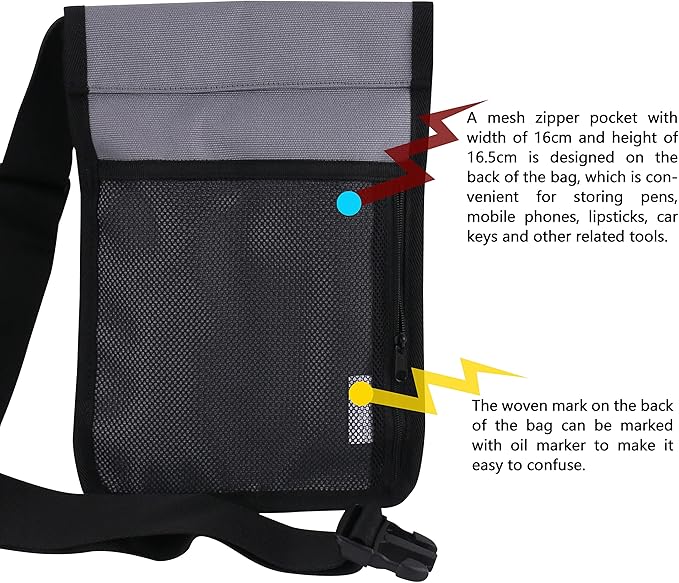 Massage Bottle Holster -2 Adjustable Massage oil Bottle Pack (2 Bottle, Grey)