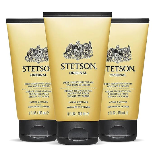 Stetson Original - Deep Clean Face & Beard Wash - 3 Pack
