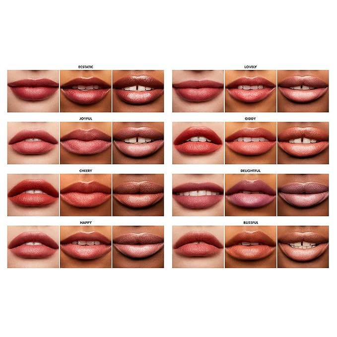 e.l.f. Hydrating Core Lip Shine, Conditioning & Nourishing Lip Balm, Sheer Color Tinted Chapstick, Ecstatic, 0.09 Oz (Pack of 2)