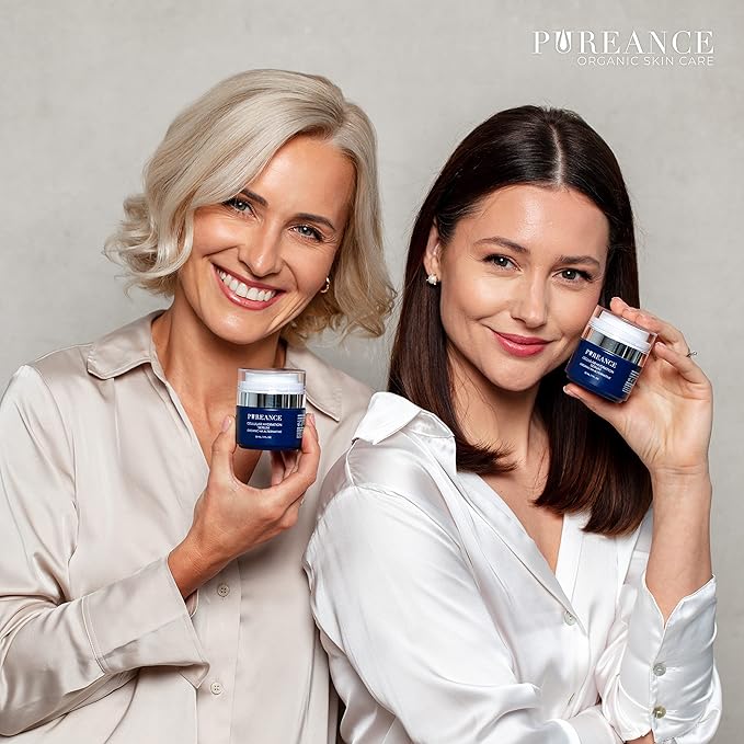 PUREANCE Organic Hydrating Serum for Face - Tremella Mushroom Stimulates Collagen and Cellular Growth, Hyaluronic Acid Serum Enhances Moisture and Nourishes Skin