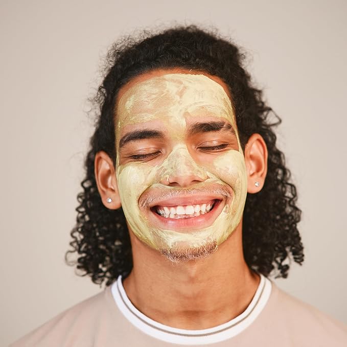 Revive Turmeric Clay Mask – 10-Minute Brightening & Hydrating Face Mask with Niacinamide & Pineapple | Evens Skin Tone, Refines Pores, Calms Skin | Vegan, Includes Applicator + Face Cloth