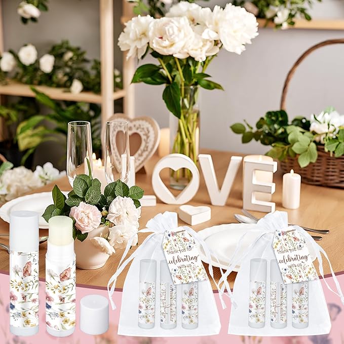 Dunzy 50 Pack Wildflower Party Baby Employees