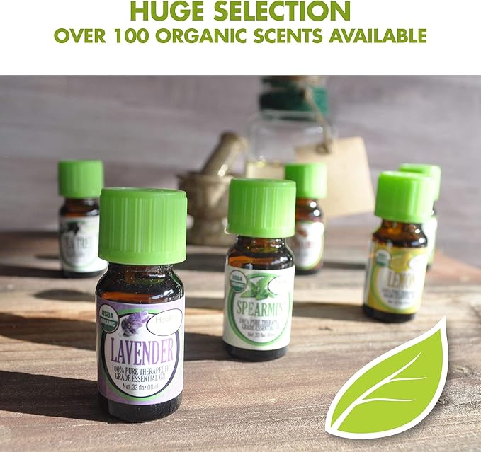 Healing Solutions 1 oz (30 ml) Organic Frankincense Essential Oil for Skin and Face, Pure Frankincense Oil