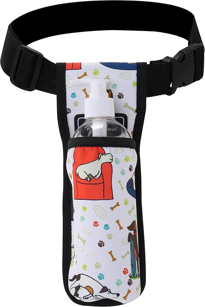 Massage Bottle Bag Massage Oil Bag Massage Therapist Holster Massage Lotion Holster Massage Oil Holster (YR-1KD-XiaoGou