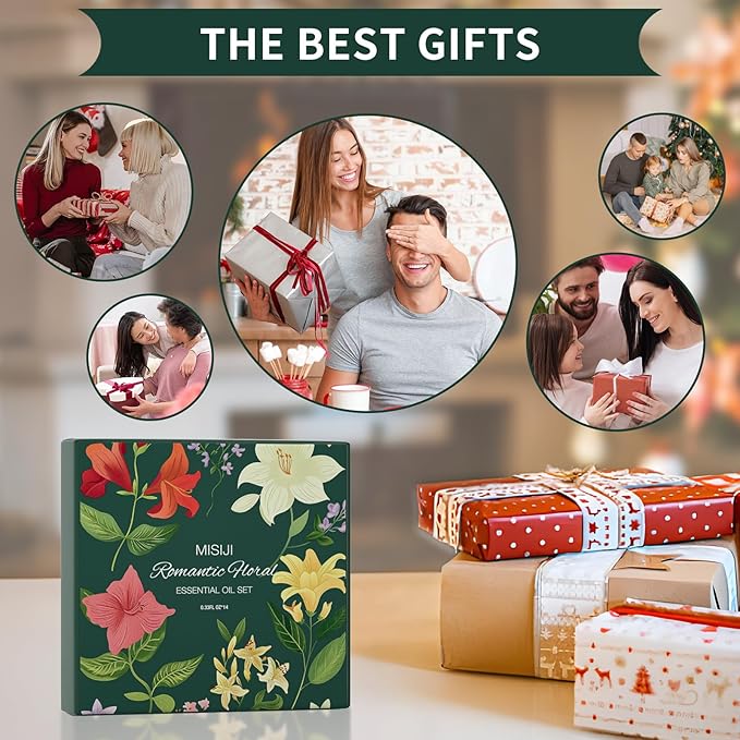 Essential Oils Set,Essential Oils for Home,Diffuser Scents Candies