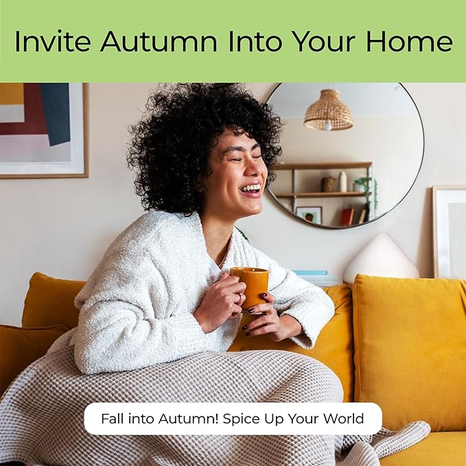 Good Essential Professional Fall Spice Fragrance Oil 30ml for Diffuser, Soaps, Lotions, Perfume (1 fl oz) - Candle Fragrance Oil, Aromatherapy, and More