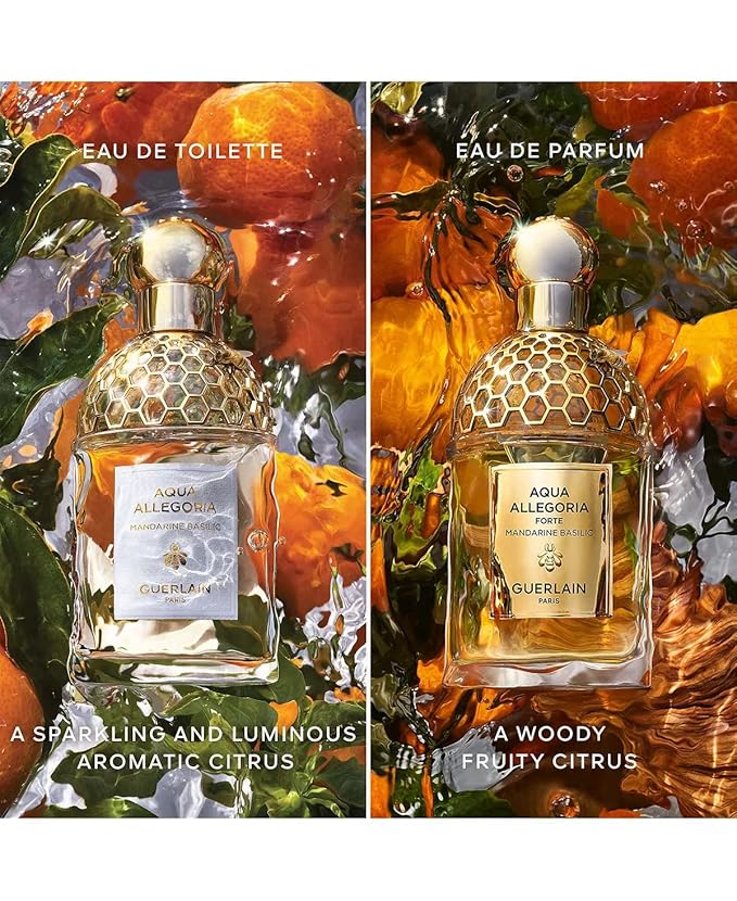 Guerlain Aqua Allegoria Mandarin Basilic Eau De Toilette Spray for Unisex, 2.5 Ounce