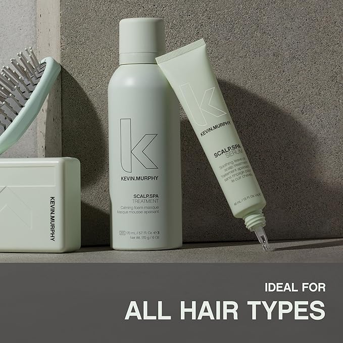 KEVIN.MURPHY SCALP.SPA TREATMENT - Calming Foam Masque - Scalp Treatments - Dry Scalp Relief - Scalp Care - With Carrot Root & Celery Seed Extract - 170 mL / 5.7 fl oz