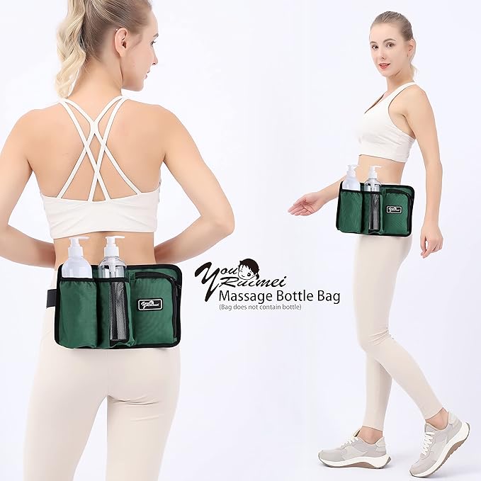 Massage Oil Bag (3 Bottle, Green)