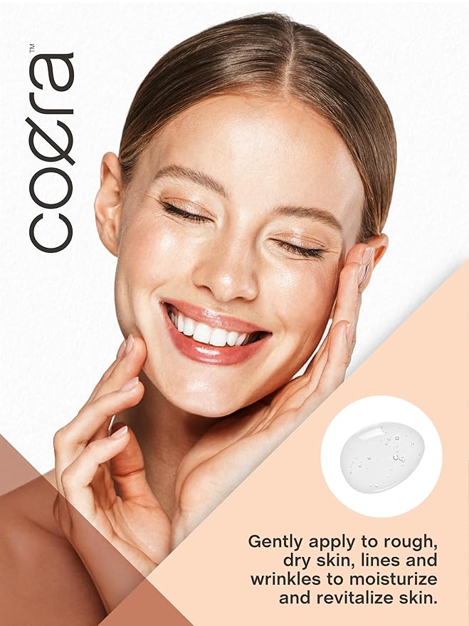 Coera Collagen Serum for Face | 4 fl oz | with Verisol | Professional Strength Peptide Formula | Free of Parabens, SLS, & Fragrances | Packaging May Vary