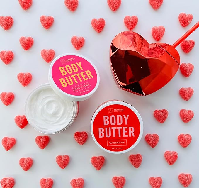 Body Butter, Orange Crush, 8oz, Body Moisturizer, Orange Crush