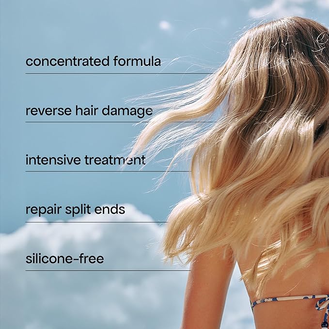BONDIBOOST Rapid Repair Bond Builder + Leave-In Hair Treatment for Dry Damaged Hair [3.38 fl oz], Strengthens & Restores + Advanced Hair Repair Solution for Healthier & Shinier Results