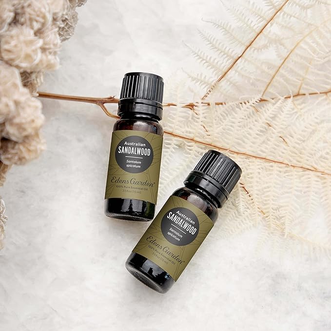 Edens Garden Sandalwood- Australian Essential Oil- 100% Pure Premium Grade, Undiluted, Natural, Therapeutic, Aromatherapy, The Best for Diffuser, Skin, Candle, Hair 30 ml (1 fl oz)