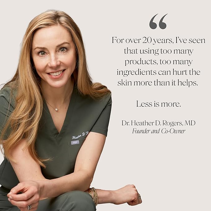 Doctor Rogers Night Repair Treatment. Restoring & Hydrating Anti-Aging Face Serum with Glycolic Acid, 1 Ounce (30 ml)