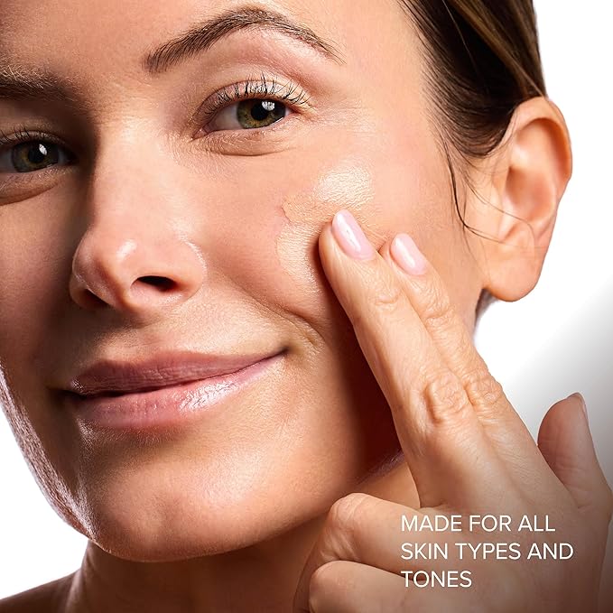 DRMTLGY Matte Tinted Moisturizer SPF 46 – Anti-Aging Face Sunscreen & Lightweight Makeup with Broad Spectrum UV Protection – Hydrating Skin Care & Face Moisturizer – FSA HSA Eligible (1.7 oz)