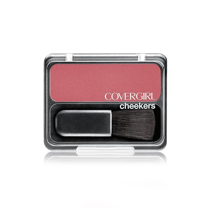 COVERGIRL Cheekers Blendable Powder Blush Rock 'n Rose, .12 oz (packaging may vary)