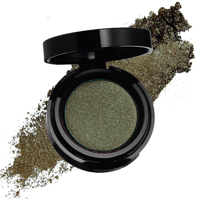 Eyeshadow for Sensitive Eyes, Eyeshadow with Long Durability, Allergy Certified, Fragrance-Free and Vegan Eye Make-Up, Hypoallergenic Make-Up (432 Olive)