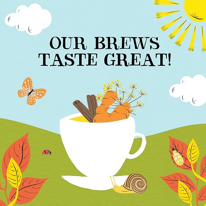 Clipper Tea Spicy Chai Herbal Tea – Caffeine Free, USDA Organic, Great Hot or Iced – Warming, Spicy, Natural, Fair & Delicious – 50 Tea Bags