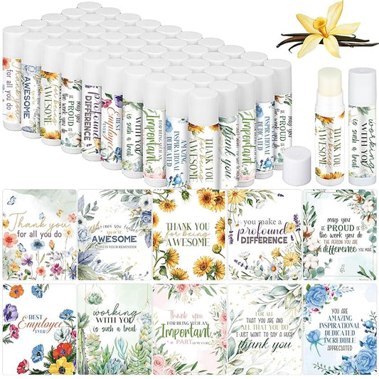 50 Pcs Inspirational Gifts Lip Balms Styles