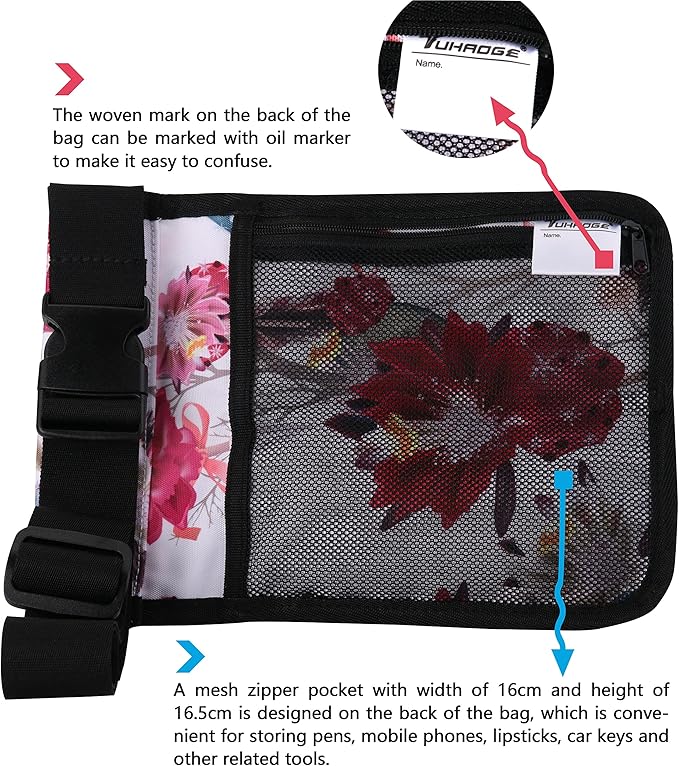 Massage Bottle Bag Massage Oil Holster Lotion Holster Massage Therapist Massage Oil Holster Massage Lotion … (Hua, 2 Bottle)