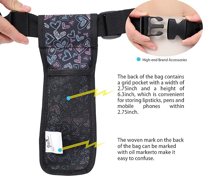 1Huixin Massage Oil Bag and Bottle Holster for Therapists