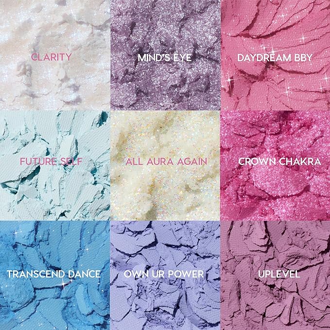 ColourPop Eyeshadow Palette - Eye Makeup Palette with Matte, Metallic, Matte Sparkle & Glitter Finishes - High-Pigment Eye Makeup with a Long-Wearing Formula - In a Trance (0.3 oz)