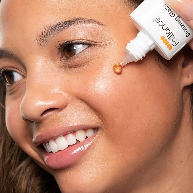 Frilliance Hydrating Go-To Glow, Bronzing Glaze Drops, Cruelty-Free Hypoallergenic for Teens of All Skin Types, 30 ml / 1 fl oz