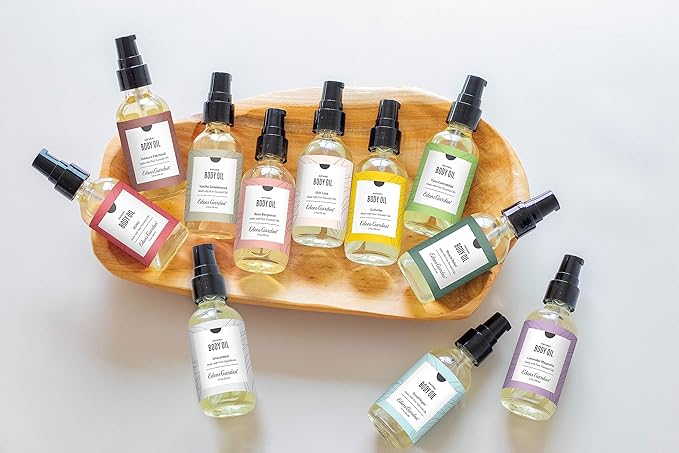 Edens Garden Rose Bergamot Bath & Body Oil – Tranquil Blend with Pure Essential Oils & Vitamin E for Healthy-Looking Skin, Face & Body Moisturizing – After Shower Floral Scented Oil, 2 fl oz (59 ml)