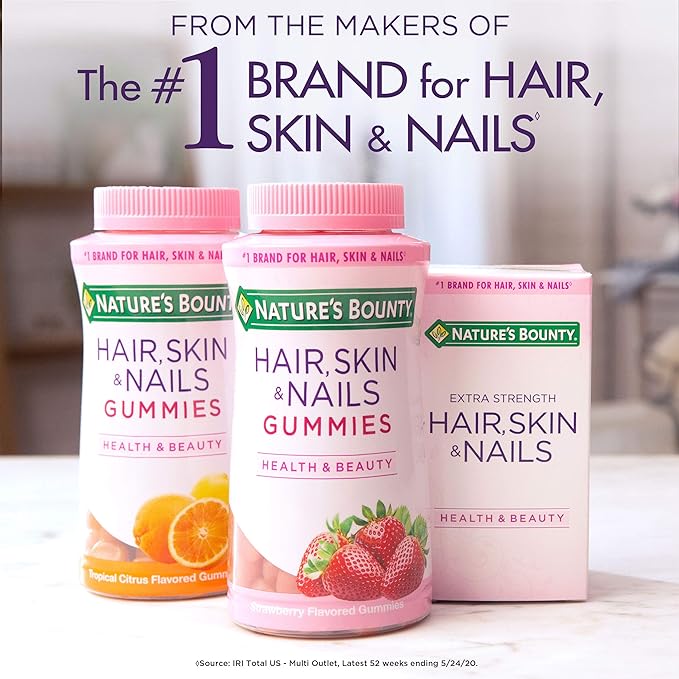 Nature's Bounty Biotin, Vitamin Supplement, Supports Metabolism for Energy and Healthy Hair, Skin, and Nails, 5000 mcg, 72 Softgels (Pack of 2)