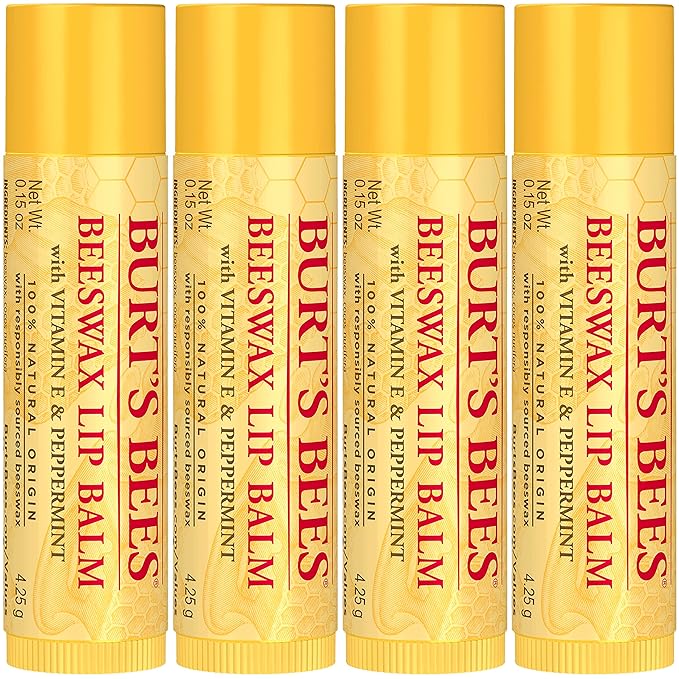 Beeswax Lip Balm Pack by Burts