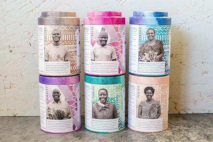 JusTea Peppermint Detox | Pyramid Compostable Tea Bags | Herbal Tea | 12+ Cups | Caffeine Free | Award-Winning | Fair Trade | Non-GMO