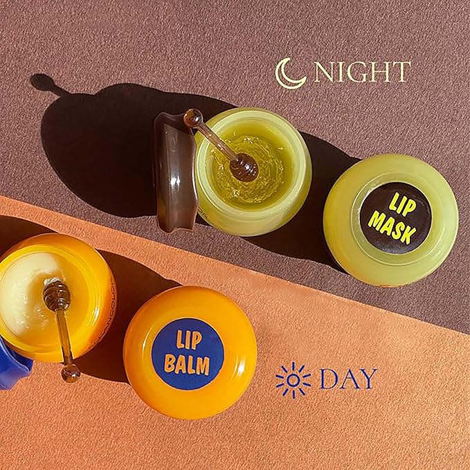 Honey Lip Balm & Mask Set with Honey Dippers